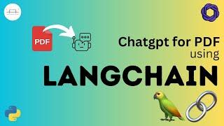 RAG pipeline (ChatPDF) using LangChain: ChatGPT for PDF using Langchain, HF and Chainlit