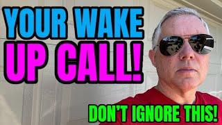 YOUR CRYPTO WAKE UP CALL! IGNORE THIS - AT YOUR OWN RISK!