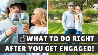 What To Do Right After You Get Engaged! | Your Important First Steps in the Wedding Planning Process