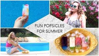 FUN SUMMER POPSICLES | DIY | SIMPLY CHLOÉ'S WORLD