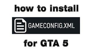 How to install gameconfig for GTA 5 (new version) | Where to find GAMECONFIG for new version GTA V