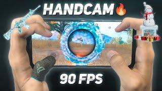 Best HANDCAM 5 Fingers + Gyroscope || ROG Phone 6 (90 FPS!) Handcam ️‍ || PUBG Mobile!