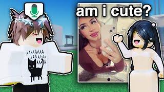 Roblox VOICE CHAT, But I Made Strangers FACE REVEAL