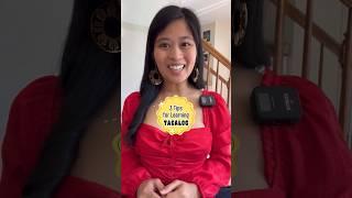 3 Tips for Learning Tagalog #tagaloglesson #learntagalog #filipinoculture #philippines #tagalog