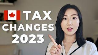 Important TAX CHANGES in CANADA for 2023 | TFSA, RRSP, FHSA, CPP