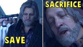 Connor Sacrifices vs Saves Hank - Every Single Choice - Detroit Become Human