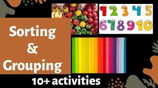 Sorting and Grouping activities || kids || Preschoolers || Homeschooling || Magic Pen