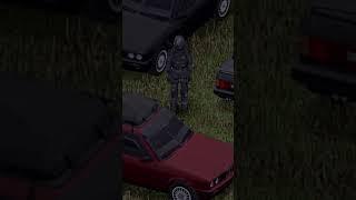 Fully Armored '90 BMW 3 E30 4 Door Sedan Version Short Project Zomboid Mod Showcase #projectzomboid