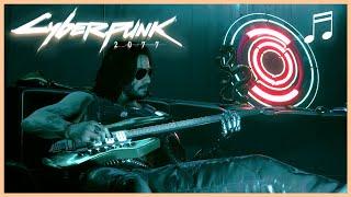 CYBERPUNK 2077 Johnny Silverhand Playing Guitar | Ambient Soundtrack