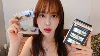 ASMR I'll put on hot girl eyelashes that match youRoleplay!