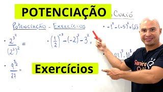 POTENCIAÇÃO | APRENDA COM EXERCÍCIOS