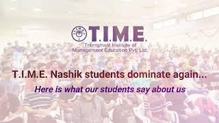 T.I.M.E. Nashik Students dominate again in CAT Exam