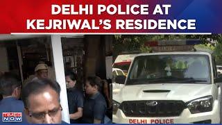 Delhi Police Along With Forensic Team At Arvind Kejriwal Residence, New Twist To Emerge? | Top News