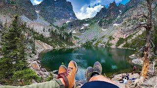 The BEST hike to do in the Rocky Mountain National Park!