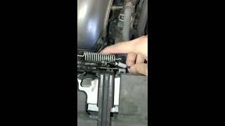 Toyota RAV4 2014 hood latch stuck or will not open and latch cable broken