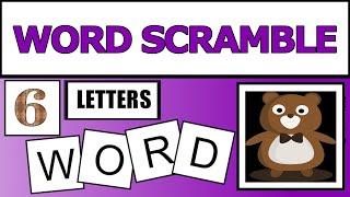 Scrambled Words Games | Jumbled Word Game | Guess the Word Game | Word Scramble | SW Scramble