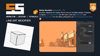 Blender Grease Pencil New LineArt Modifier