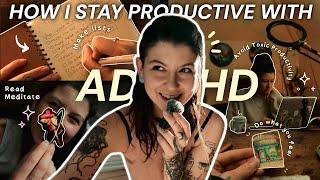 Artist's ADHD Survival Guide  My Productivity Tips and Hacks