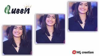 Rashmika lover status...HG creation..