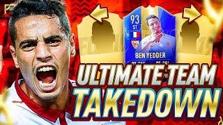 EPIC LA LIGA TOTS 93 BEN YEDDER TEAM TAKEDOWN!!! FIFA 19 Ultimate Team!