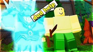 THE *FROZEN* KING CARRIES PEOPLE IN DUNGEON! (ROBLOX DUNGEON QUEST)