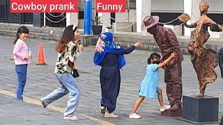 COWBOY PRANK IN JAKARTA INDONESIA 