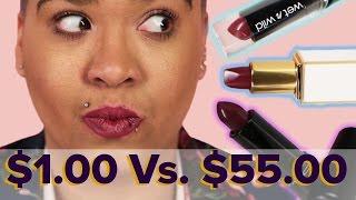 Women Try Cheap Vs. Expensive Lipstick