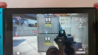 Warface Nintendo switch в портативном режиме