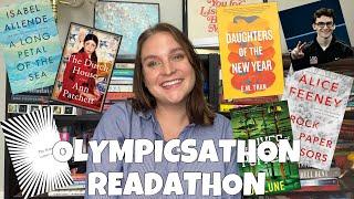 OLYMPICSATHON READATHON 2024 | Not A Reading Vlog