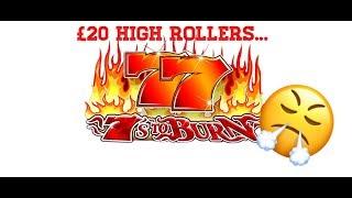 Coral ** 7s To Burn** £20 Fortune | Spins No Surprises Here