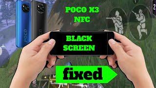 BLACK SCREEN ON POCO X3 FIXED | CALL OF DUTY MOBILE