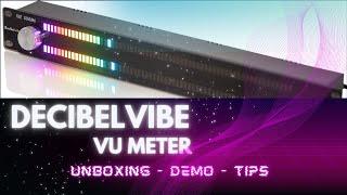 Decibelvibe VU Meter TNZ SGVUM6 - Wireless Input Through Built-in Microphone - Demo & Tips - Part 1