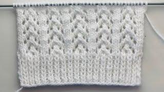 Very Easy Knitting Stitch Pattern For Gents Sweater And Ladies Jacket