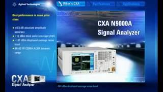 Introduction | N9000A CXA Signal Analyzer | Keysight Technologies