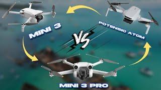 Potensic Atom vs DJI Mini 3 Series: In-Depth Mini Drone Comparison