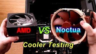 Noctua NH-U14S vs Wraith Prism! CPU Cooler Testing | T3 018