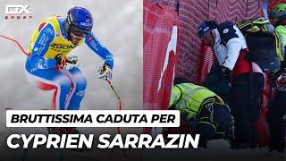 Bruttissima caduta per Cyprien Sarrazin a Bormio | DH Training | 2025 