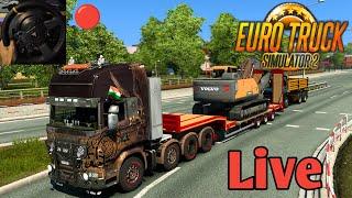 Euro truck simulator 2 live | thrust master TX sim wheel | #ets2 live | #ets2 #eurotrucksimulator2