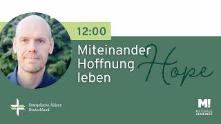 12 Uhr Gottesdienst 12.1.2025 | Allianzgebetswoche mit Marcus Dieckmann | Matthäus Gemeinde Bremen