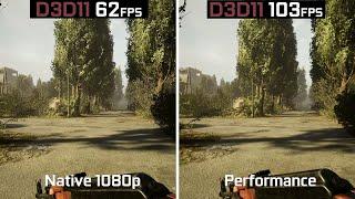 AMD RX 470 - Chernobylite - (FSR) FidelityFX Super Resolution - Benchmark Comparison