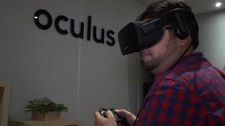 This is what the new Oculus Touch and Rift feel like: hands in virtual reality