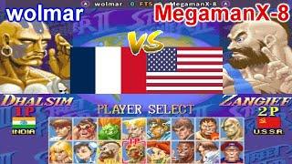 Super Street Fighter II X: Grand Master Challenge - wolmar vs MegamanX-8 FT5