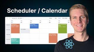 React Scheduler / Calendar - Top 3 Enterprise UI-Components - #3 (Syncfusion)