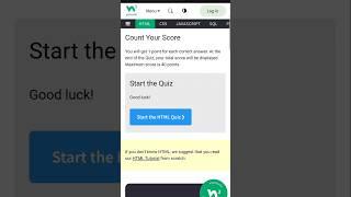 Mastering W3Schools HTML Quiz Live: 40 Questions Answered | 85%+ Score!