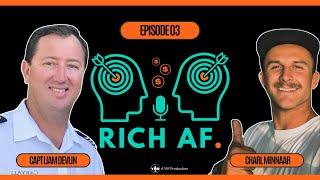  Navigating Wealth & Career Longevity with Captain Liam Devlin | Rich AF