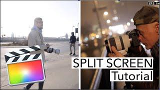 Split Screen in Final Cut Pro X erstellen | einfach erklärt & kostenlos | Tutorial auf Deutsch [4K]