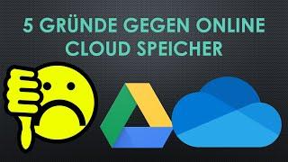 5 Gründe gegen Google Drive und One Drive und für die Synchronisation im Heimnetz #Meinung