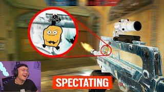 Spectating players using MY CHARM in ranked... (Rainbow Six Siege)