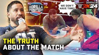 Jey Uso: The TRUTH about match with Jimmy at WrestleMania! Plus how no live crowds HELPED him!