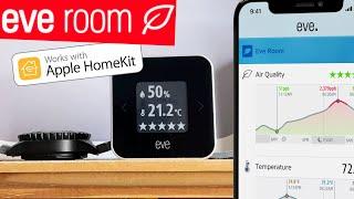 Eve Room 2 Review - Best HomeKit Devices - Thermostat, Air Quality, Humidity!